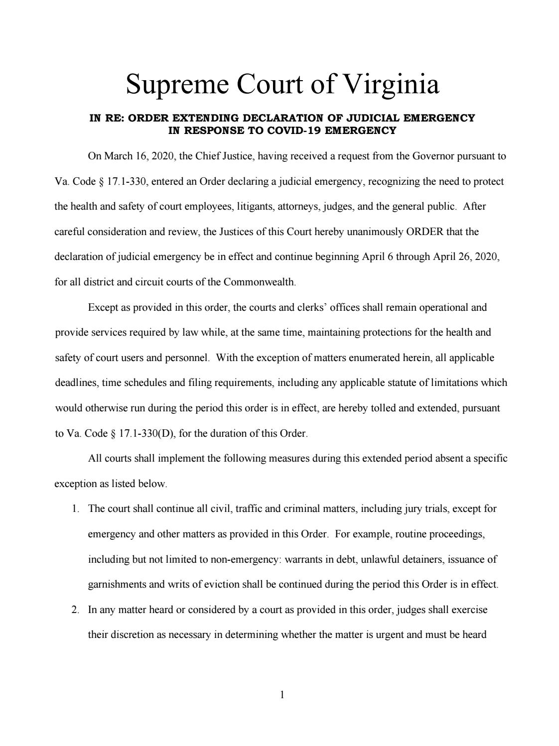 2020_0327_scv_order_extending_declaration_of_judicial_emergency