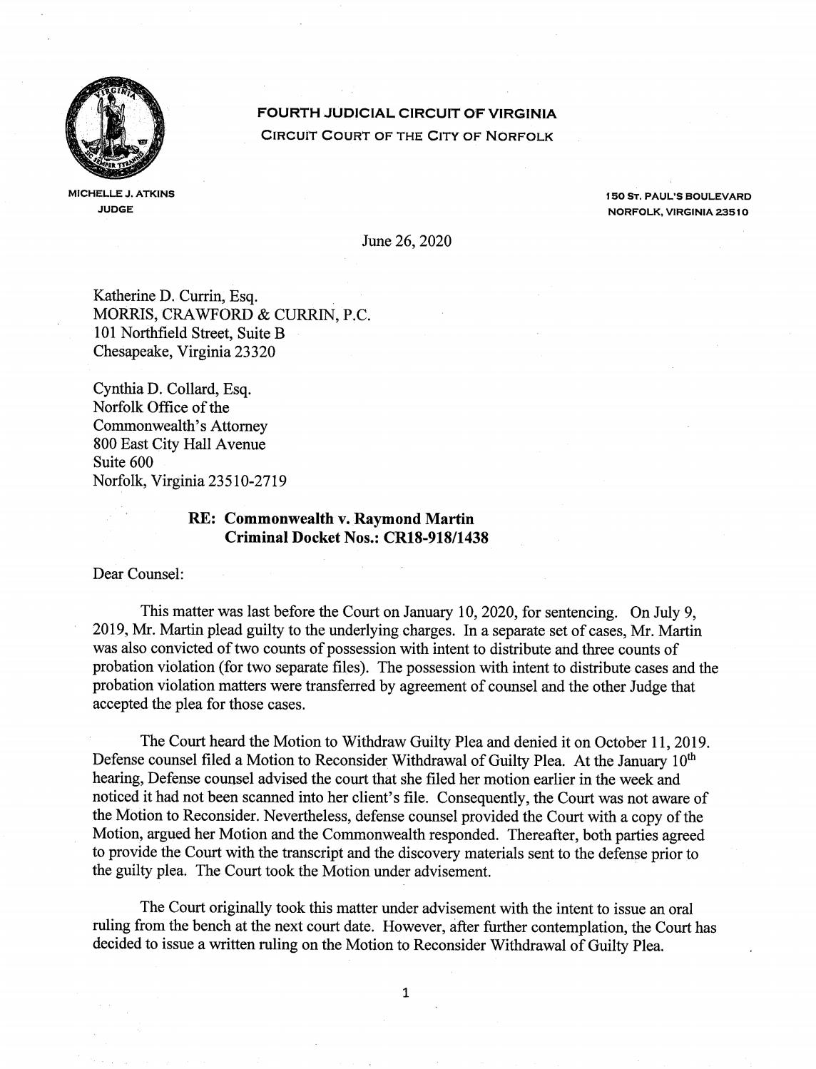 Commonwealth v. Raymond Martin