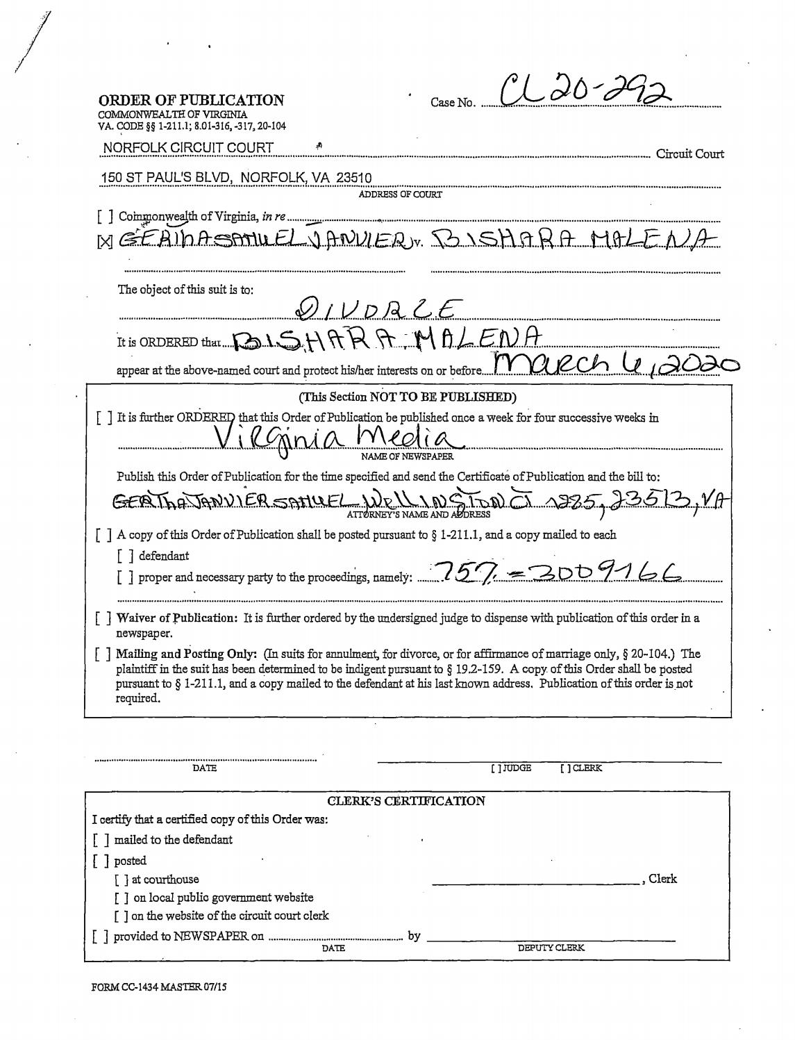 CL20-292 OPUB