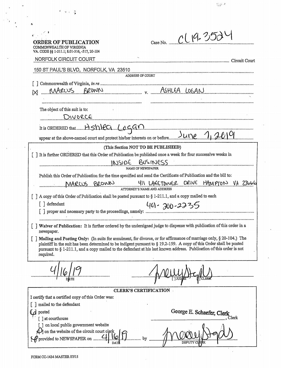 CL 19-3524 Order of Publicationj
