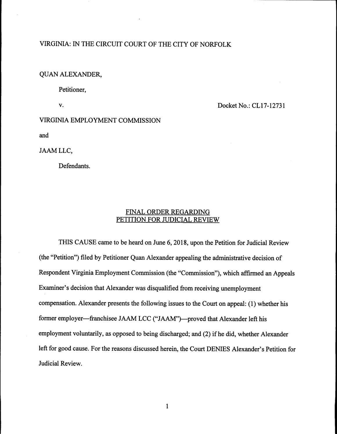 Quan alexander v vec cl17 12731
