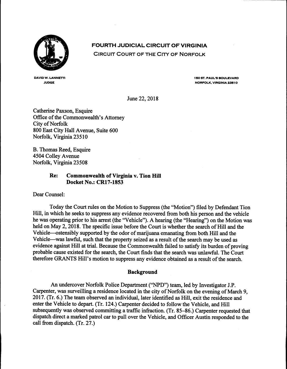 Cw v hill cr17 1853
