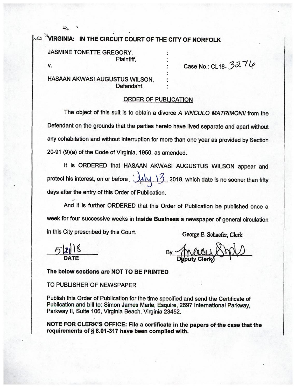 CL 18-3975 Order of Posting