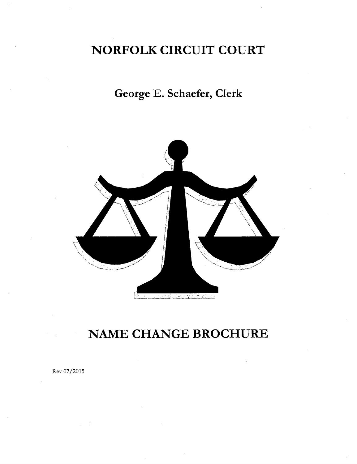 Name change