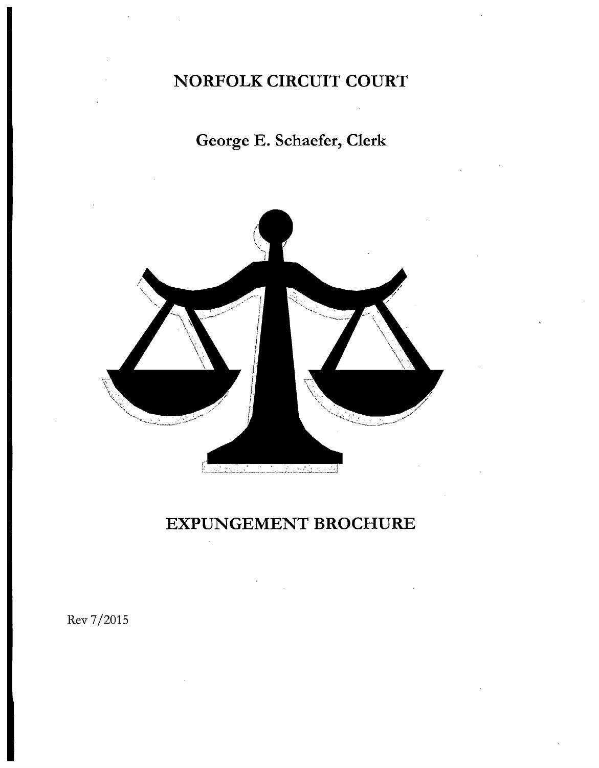 Expungement