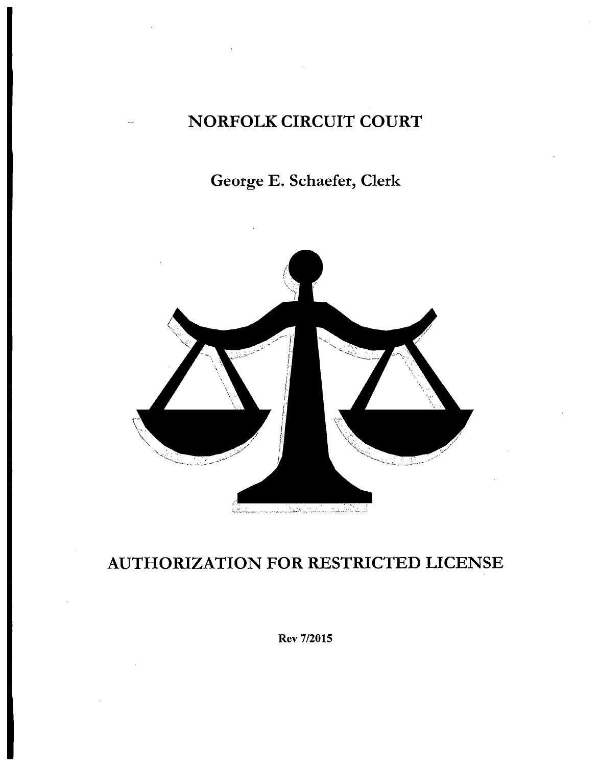 Authorizationforrestrictedlicense