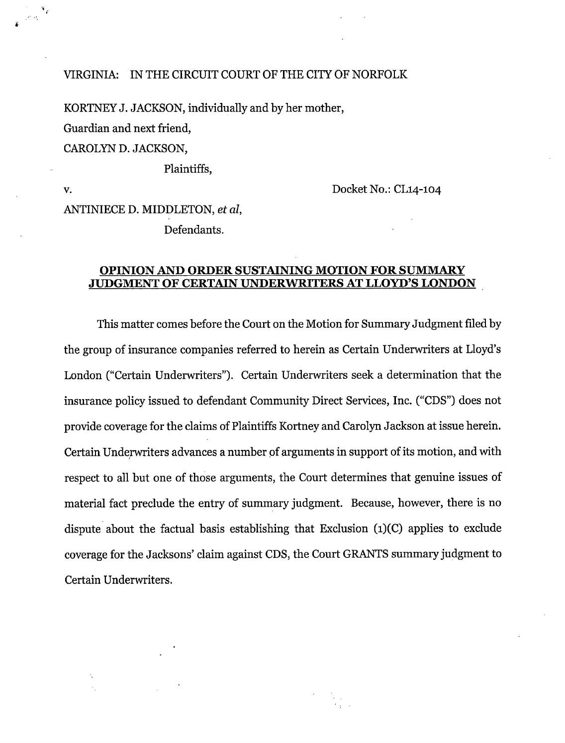 Jackson v middleton060115
