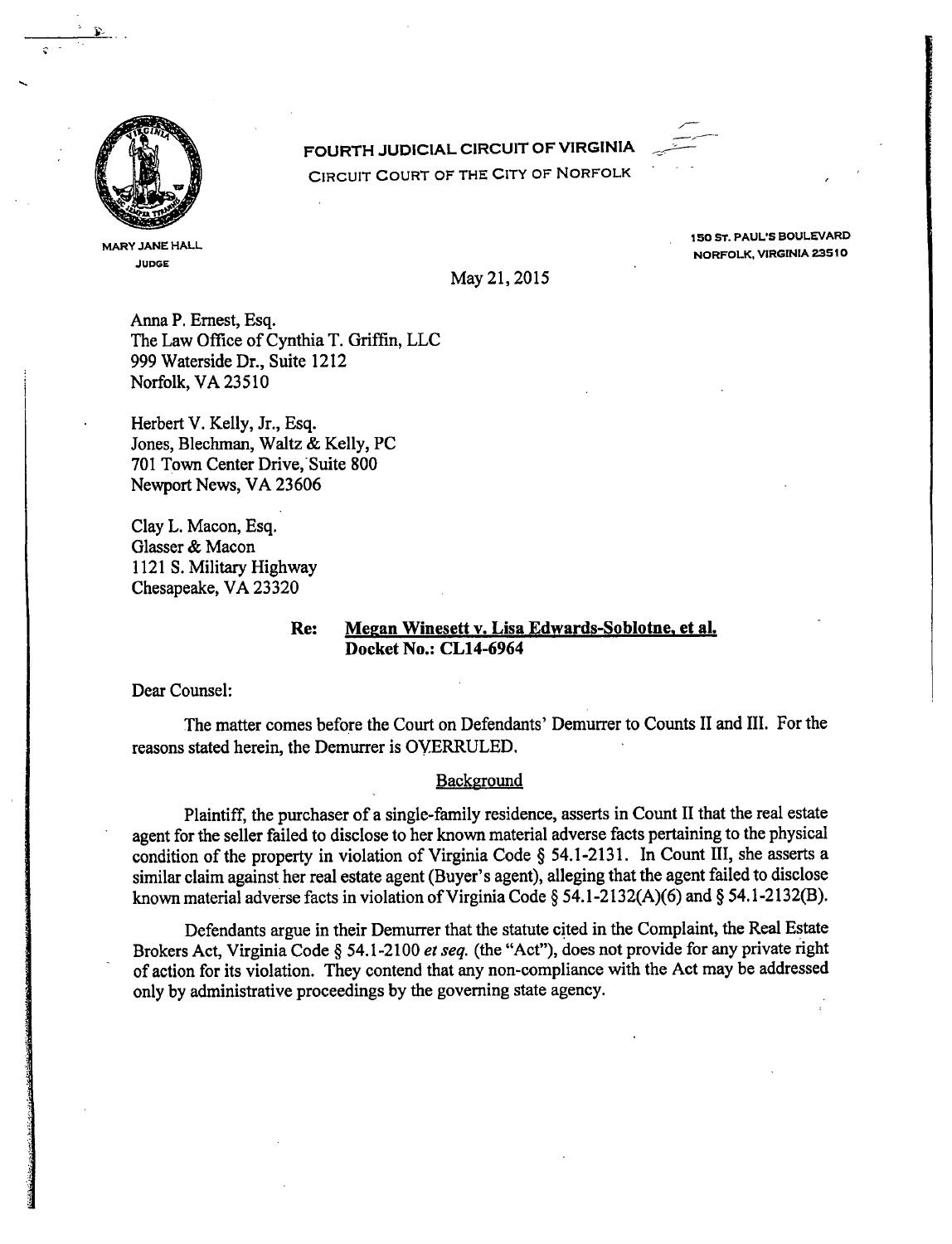Winesett v edwards soblotne