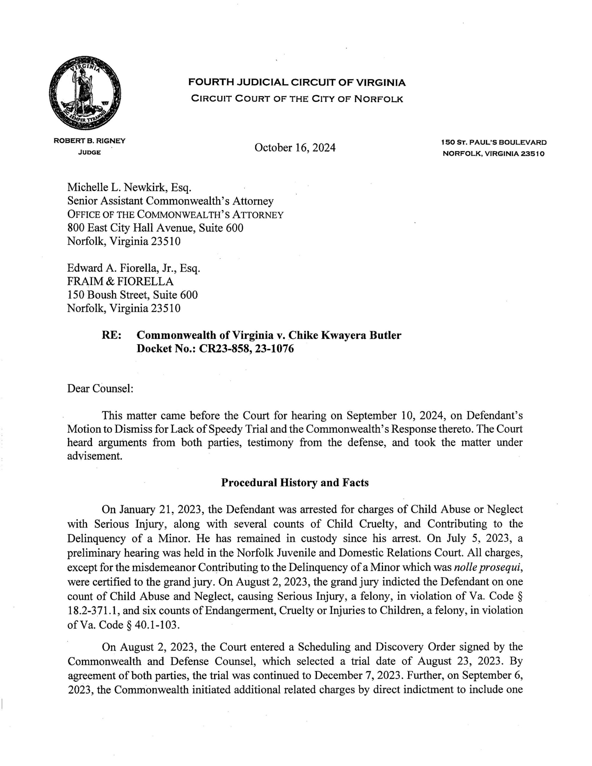 Commonwealth v. Chike Kwayera Butler