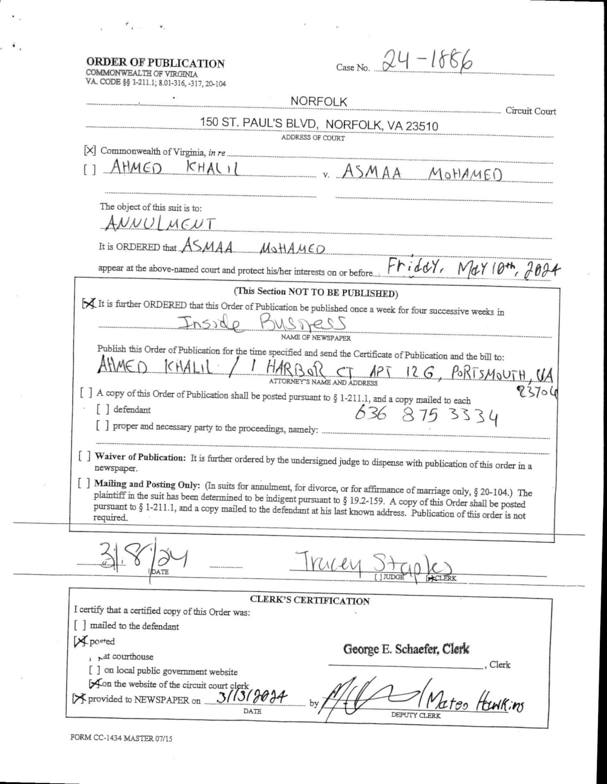 CL24-1886 Order of Publication