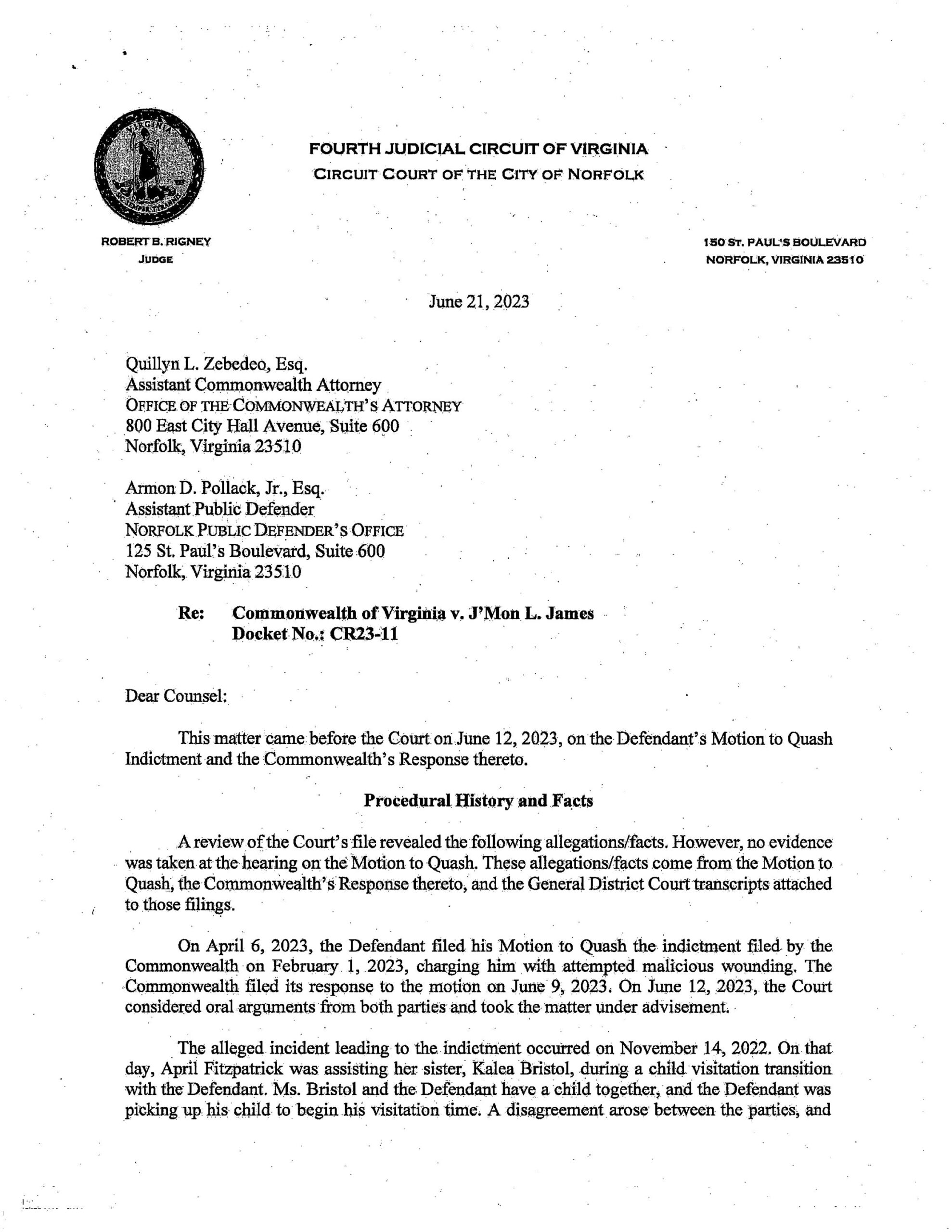 Commonwealth v. J’Mon James